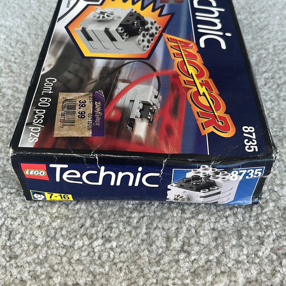 SET!! New!
LEGO TECHNIC MOTOR!!! Electric 9V System #8735 and Lego Technic #8808 - Picture 4 of 8